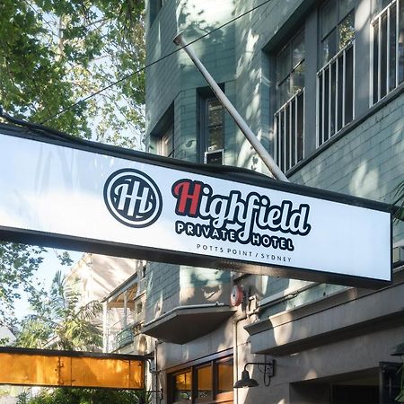 Highfield Private Hotel Σίδνεϊ Εξωτερικό φωτογραφία