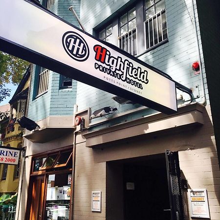 Highfield Private Hotel Σίδνεϊ Εξωτερικό φωτογραφία