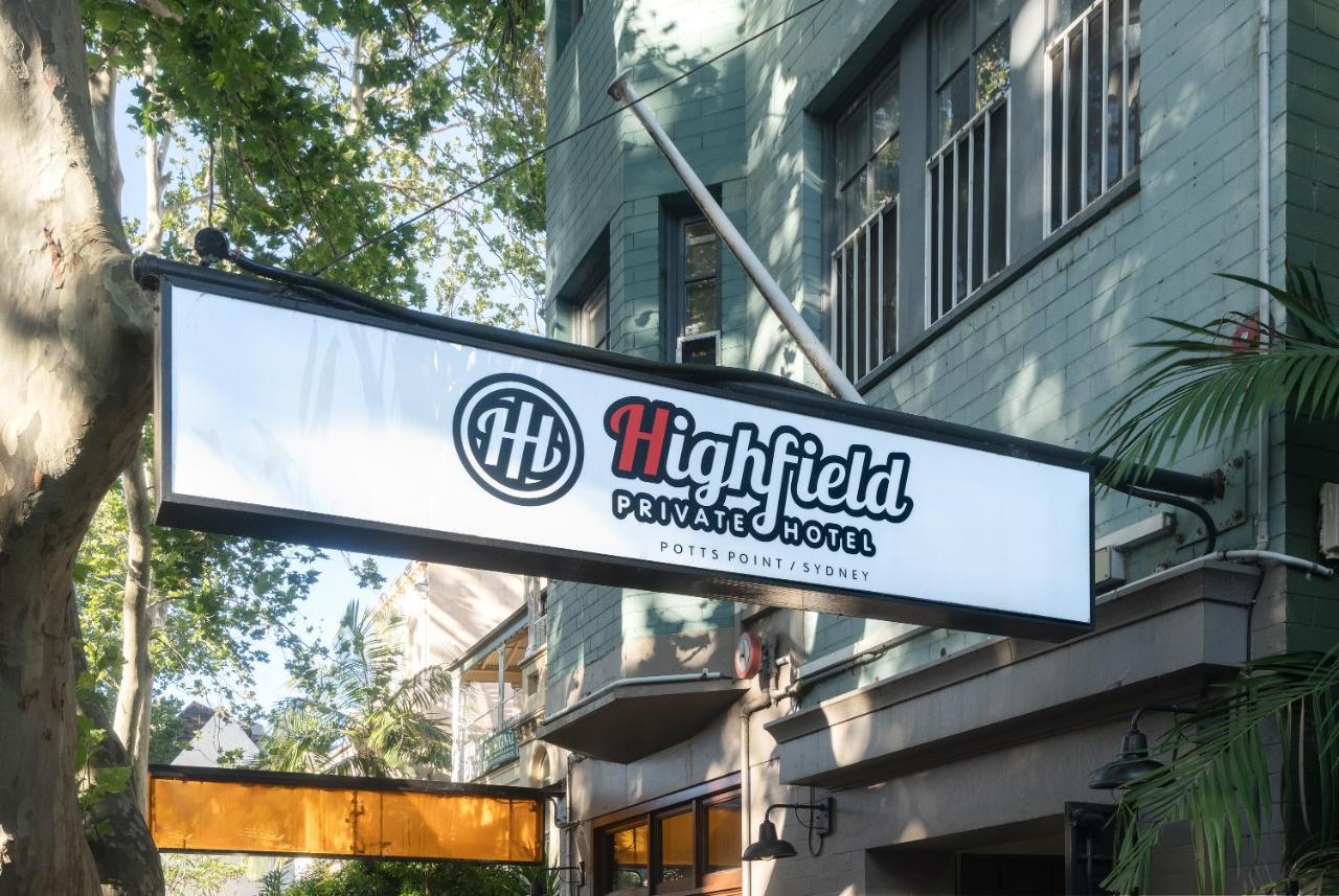 Highfield Private Hotel Σίδνεϊ Εξωτερικό φωτογραφία