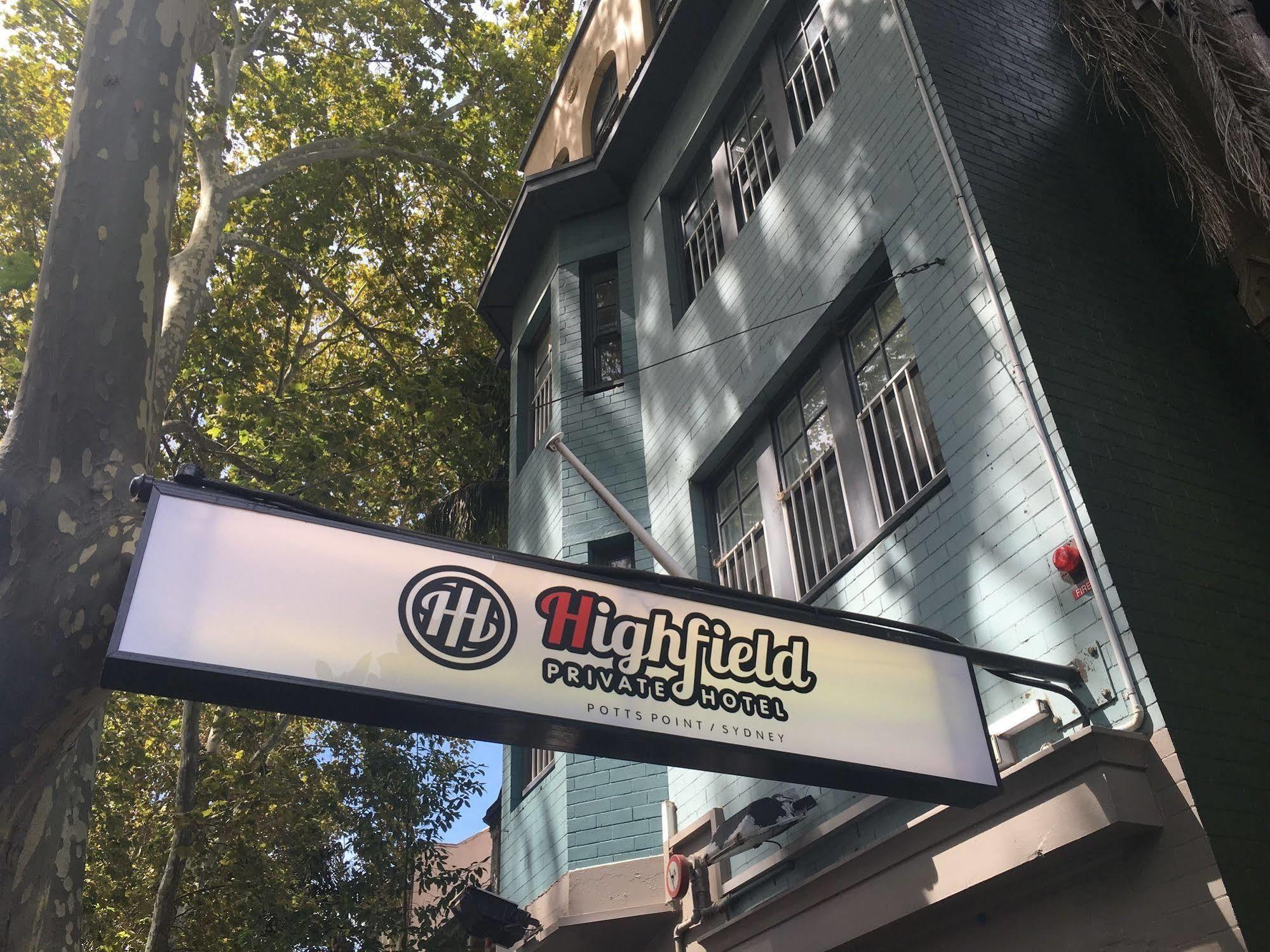 Highfield Private Hotel Σίδνεϊ Εξωτερικό φωτογραφία